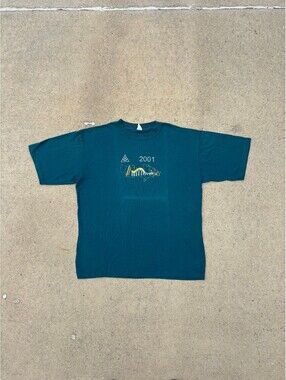 Jerzees Plus Size 2XL Vintage 2001 Scouts Canada Graphic Tee